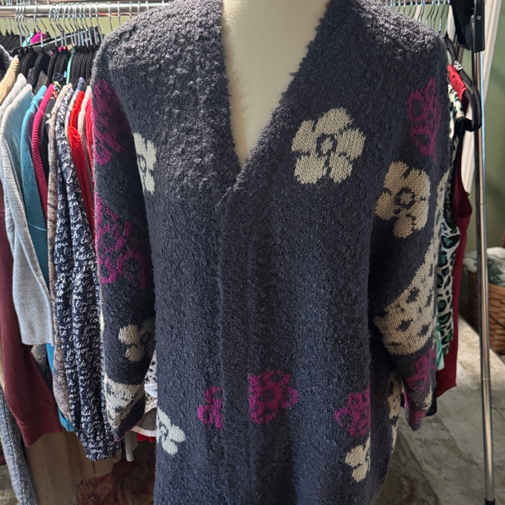 NATURAL LIFE Open Cardigan